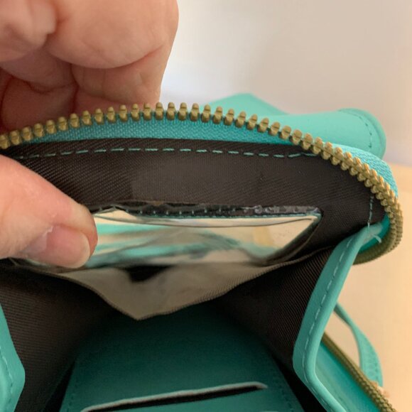 🐱 5 for $10.  Roulens Turquoise Shoulder Bag - Picture 7 of 9